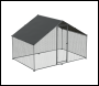 Sealey DG278 Dellonda Walk-In Galvanized Steel Chicken Run with Roof Cover & PVC Coated Chicken Wire
