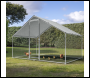 Sealey DG278 Dellonda Walk-In Galvanized Steel Chicken Run with Roof Cover & PVC Coated Chicken Wire