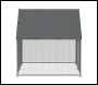 Sealey DG278 Dellonda Walk-In Galvanized Steel Chicken Run with Roof Cover & PVC Coated Chicken Wire