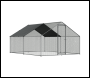 Sealey DG279 Dellonda Walk-In Galvanized Steel Chicken Run with Roof Cover & PVC Coated Chicken Wire