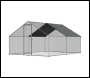 Sealey DG279 Dellonda Walk-In Galvanized Steel Chicken Run with Roof Cover & PVC Coated Chicken Wire