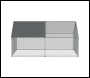 Sealey DG279 Dellonda Walk-In Galvanized Steel Chicken Run with Roof Cover & PVC Coated Chicken Wire