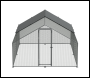 Sealey DG279 Dellonda Walk-In Galvanized Steel Chicken Run with Roof Cover & PVC Coated Chicken Wire