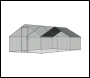 Sealey DG280 Dellonda Walk-In Galvanized Steel Chicken Run with Roof Cover & PVC Coated Chicken Wire