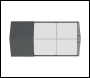 Sealey DG280 Dellonda Walk-In Galvanized Steel Chicken Run with Roof Cover & PVC Coated Chicken Wire