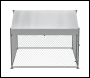 Sealey DG281 Dellonda Galvanised Steel Dog Kennel with Roof Cover & Chain Link Fencing