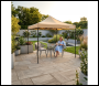 Sealey DG304 Dellonda 3x3m Pop-Up Gazebo Canopy with Water-Resistant Carry Bag, Stakes & Weight Bags - Beige