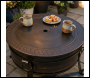 Sealey DG42 Dellonda 76cm Deluxe 2-in-1 Outdoor Fire Pit & Coffee Table Antique Bronze Effect