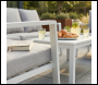 Sealey DG52 Dellonda Kyoto Aluminium Outdoor Sofa & Coffee Table Set 4pc