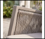 Sealey DG57 Dellonda Fusion Aluminium Outdoor Corner Sofa & Coffee Table Set 4pc