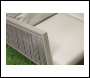 Sealey DG57 Dellonda Fusion Aluminium Outdoor Corner Sofa & Coffee Table Set 4pc