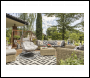 Sealey DG60 Dellonda Single Swinging Egg Chair with Cushion