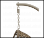Sealey DG60 Dellonda Single Swinging Egg Chair with Cushion