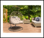 Sealey DG61 Dellonda Double Swinging Egg Chair with Cushion
