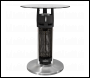 Sealey DG62 Dellonda Bistro Table with 1200W Heater, 65cm, Black/Stainless Steel