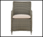Sealey DG64 Dellonda Chester Rattan Wicker Outdoor Garden Dining Chairs 2pc