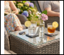 Sealey DG68 Dellonda Chester Rattan Wicker Outdoor Recliner Loungers & Table Set 5pc