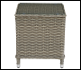 Sealey DG68 Dellonda Chester Rattan Wicker Outdoor Recliner Loungers & Table Set 5pc