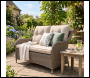Sealey DG70 Dellonda Chester Rattan Wicker Outdoor 2-Seater Sofa