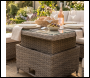 Sealey DG73 Dellonda Chester Rattan Wicker Adjustable-Height Outdoor Dining Table