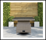 Sealey DG73 Dellonda Chester Rattan Wicker Adjustable-Height Outdoor Dining Table