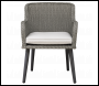 Sealey DG76 Dellonda Buxton Rattan Wicker Outdoor Chairs Set 2pc