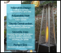 Sealey DG98 Dellonda Pyramid Gas Outdoor Garden Patio Heater 13kW Commercial & Home Use