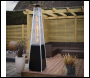 Sealey DG98 Dellonda Pyramid Gas Outdoor Garden Patio Heater 13kW Commercial & Home Use