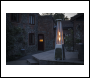 Sealey DG99 Dellonda 13kW Pyramid Gas Patio Heater 13kW Commercial/Garden Use - Stainless Steel