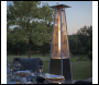 Sealey DG99 Dellonda 13kW Pyramid Gas Patio Heater 13kW Commercial/Garden Use - Stainless Steel