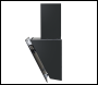 Sealey DH105 Baridi Angled Chimney Cooker Hood with Touch Controls & Carbon Filters 60cm - Black Glass