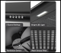 Sealey DH107 Baridi Visor Cooker Hood Extractor Fan 60cm - Black