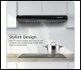 Sealey DH107 Baridi Visor Cooker Hood Extractor Fan 60cm - Black