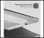Sealey DH108 Baridi Visor Cooker Hood Extractor Fan 60cm - Stainless Steel