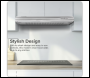 Sealey DH108 Baridi Visor Cooker Hood Extractor Fan 60cm - Stainless Steel