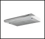 Sealey DH108 Baridi Visor Cooker Hood Extractor Fan 60cm - Stainless Steel