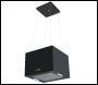 Sealey DH109 Baridi Square Island Cooker Hood 40cm - Black