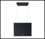 Sealey DH109 Baridi Square Island Cooker Hood 40cm - Black