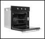 Sealey DH110 Baridi Built-In 5-Function Fan Assisted Oven with Timer 60cm, 55L Capacity - Black