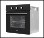 Sealey DH110 Baridi Built-In 5-Function Fan Assisted Oven with Timer 60cm, 55L Capacity - Black