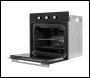 Sealey DH110 Baridi Built-In 5-Function Fan Assisted Oven with Timer 60cm, 55L Capacity - Black