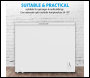 Sealey DH111 Baridi Freestanding Chest Freezer 199L Capacity - White