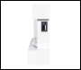 Sealey DH113 Baridi Wall Mounting Electric Fireplace with LED Flame Effect 46 inch  - White