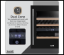 Sealey DH117 Baridi 36 Bottle Wine Fridge & Cooler 60cm