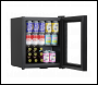 Sealey DH12 Baridi Mini Tabletop Beer & Drinks Fridge 50L Capacity - Black