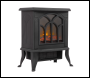 Sealey DH121 Baridi Electric Stove Heater Fireplace with LED Log Flame Effect 1800W – Black