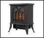 Sealey DH121 Baridi Electric Stove Heater Fireplace with LED Log Flame Effect 1800W – Black