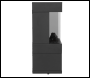 Sealey DH122 Baridi Electric Stove Heater Fireplace with LED Log Flame Effect & Wood Storage 1800W – Black