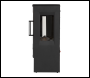 Sealey DH123 Baridi Panoramic Electric Stove Heater with LED Flame Effect & Log Storage 1800W - Black