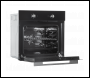 Sealey DH124 Baridi Integrated Fan-Assisted Electric Oven 60cm 55L Capacity - Black